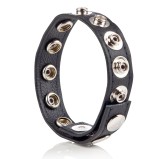 Anneau en cuir pour le sexe 8 Pressions Anneau en cuir pour le sexe 8 Pressions