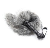 Fouet pour Caresse Gris 45cm Fouet pour Caresse Gris 45cm