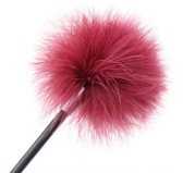 Cravache-Plumeau Victoria Pourpre 43cm Cravache-Plumeau Victoria Pourpre 43cm