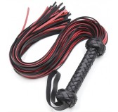 Martinet Lofy Whip 65cm Noir-Rouge Martinet Lofy Whip 65cm Noir-Rouge