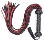 Martinet Lofy Whip 65cm Noir-Rouge Martinet Lofy Whip 65cm Noir-Rouge
