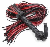 Martinet Lofy Whip 65cm Noir-Rouge Martinet Lofy Whip 65cm Noir-Rouge