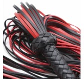 Martinet Lofy Whip 65cm Noir-Rouge Martinet Lofy Whip 65cm Noir-Rouge