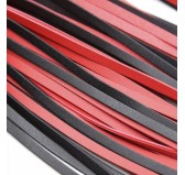 Martinet Lofy Whip 65cm Noir-Rouge Martinet Lofy Whip 65cm Noir-Rouge