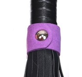 Martinet Wipi 45cm Noir-Violet Martinet Wipi 45cm Noir-Violet