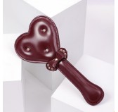 Paddle Bow Heart 30cm Marron