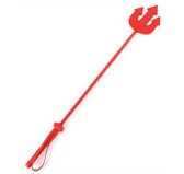 Cravache Trident 65cm Rouge