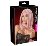 Perruque Cheveux mi-longs Roses