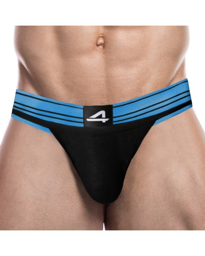 Jockstrap Rugby Noir-Bleu