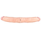 Double gode Deepr Goliath - 2 x 32.5 cm - Largeur de 7.5 à 8.8 cm - Flesh Double gode Deepr Goliath - 2 x 32.5 cm - Largeur de 7.5 à 8.8 cm - Flesh