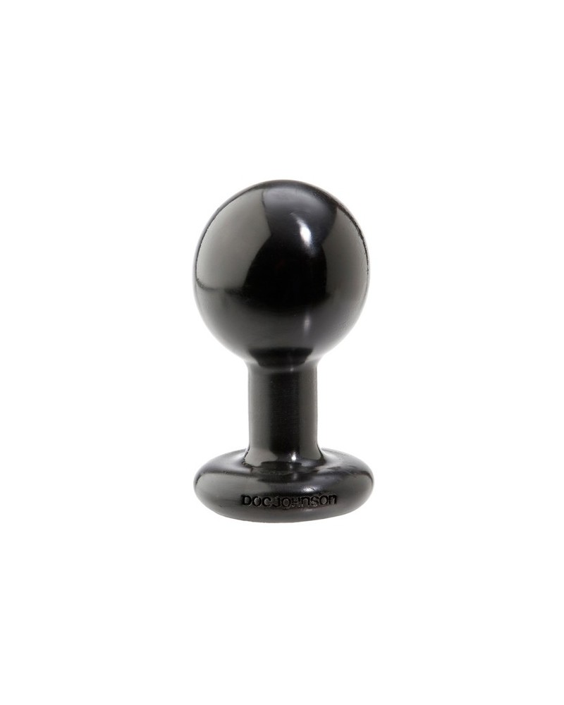 Plug Anal Round 10 x 6 cm Noir