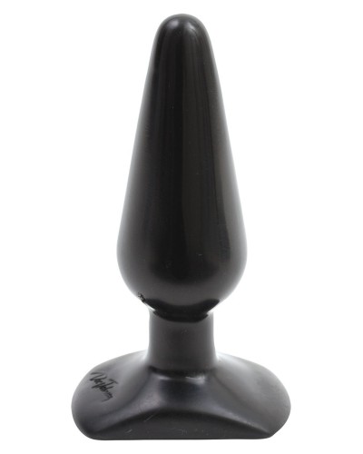 Butt Plug Smooth 12 x 3.8 cm Noir