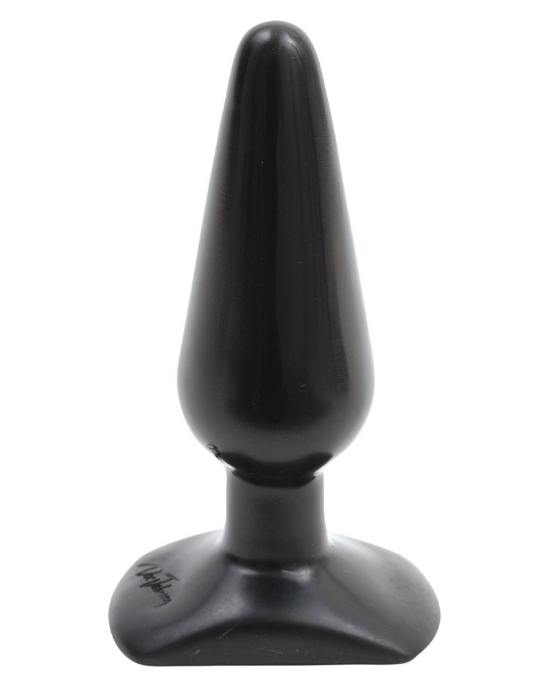 Butt Plug Smooth 12 x 3.8 cm Noir