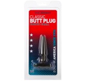 Butt Plug Smooth 9 x 2.5 cm Noir