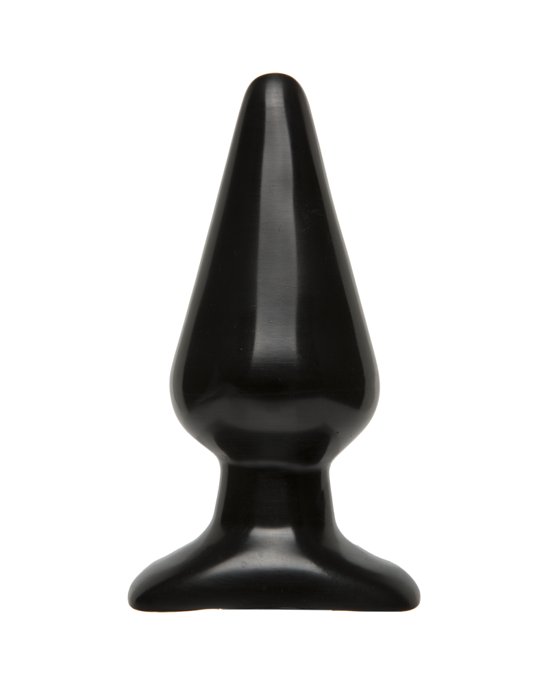 Butt Plug Smooth 12 x 6 cm Noir