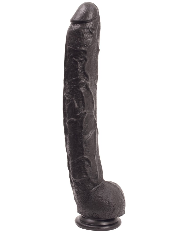 Gode XXL Dick Rambone 34 x 6.4 cm Noir