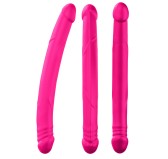 Double Gode Real Double Do Magenta 42 x 4 cm