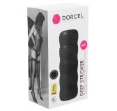Masturbateur souple Deep Stroker Noir Masturbateur souple Deep Stroker Noir