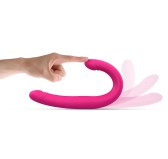 Double Gode Dorcel Orgasmic Double Do 45 x 4cm Rose