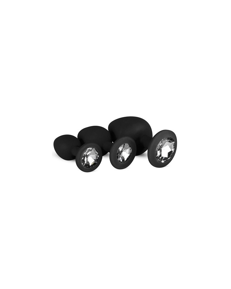 Pack de 3 plugs Bijou