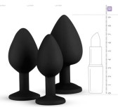 Pack de 3 plugs Bijou Pack de 3 plugs Bijou