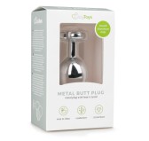Plug bijou Argent en coeur - MEDIUM 7.1 x 3.2 cm Plug bijou Argent en coeur - MEDIUM 7.1 x 3.2 cm