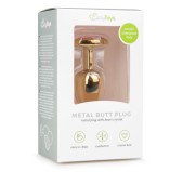 Plug bijou Or en coeur - Small 6.3 x 2.6 cm Plug bijou Or en coeur - Small 6.3 x 2.6 cm