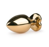 Plug bijou Or en coeur - LARGE 8.2 x 3.8 cm Plug bijou Or en coeur - LARGE 8.2 x 3.8 cm