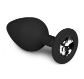 Plug bijou Diamond noir 7 x 3.3cm Plug bijou Diamond noir 7 x 3.3cm