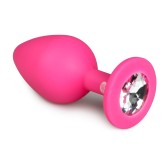 Plug Bijou Diamond Rose 7 x 3.3cm Plug Bijou Diamond Rose 7 x 3.3cm