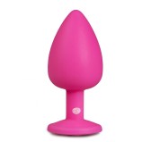 Plug Bijou Diamond Rose 8 x 4cm Plug Bijou Diamond Rose 8 x 4cm