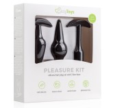 Kit de 3 plugs Pleasure Noirs