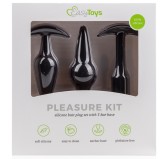 Kit de 3 plugs Pleasure Noirs Kit de 3 plugs Pleasure Noirs
