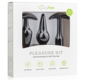 Kit de 3 plugs Pleasure Noirs Kit de 3 plugs Pleasure Noirs