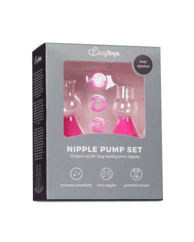 Kit aspiration des tétons - Rose