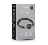 Baillon flexible avec boule silicone Noir Baillon flexible avec boule silicone Noir