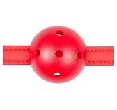 Baillon avec Boule Rouge percée Baillon avec Boule Rouge percée
