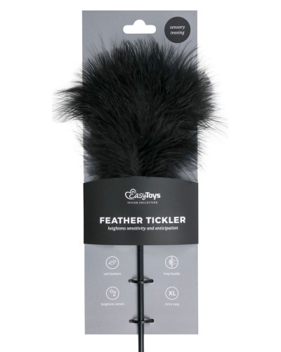 Plumeau Fancy Thrill 43cm Noir