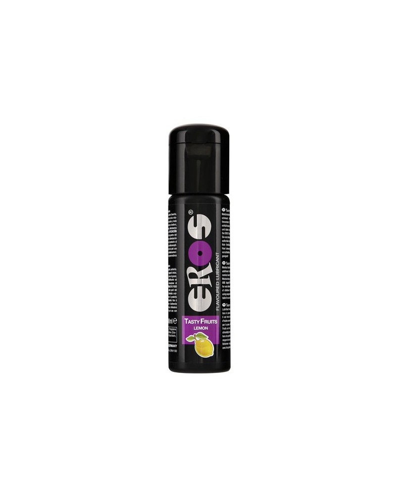 Lubrifiant Tasty Fruits aromatisé Citron - 100 ML Lubrifiant Tasty Fruits aromatisé Citron - 100 ML