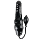 Gode gonflable 20 x 6.5 cm Noir Gode gonflable 20 x 6.5 cm Noir