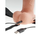 Gode ceinture avec Vibrations Strap-On 26 x 5.5 cm Gode ceinture avec Vibrations Strap-On 26 x 5.5 cm