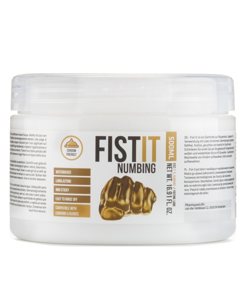 Lubrifiant Fist It Numbing Eau 500 ml Lubrifiant Fist It Numbing Eau 500 ml