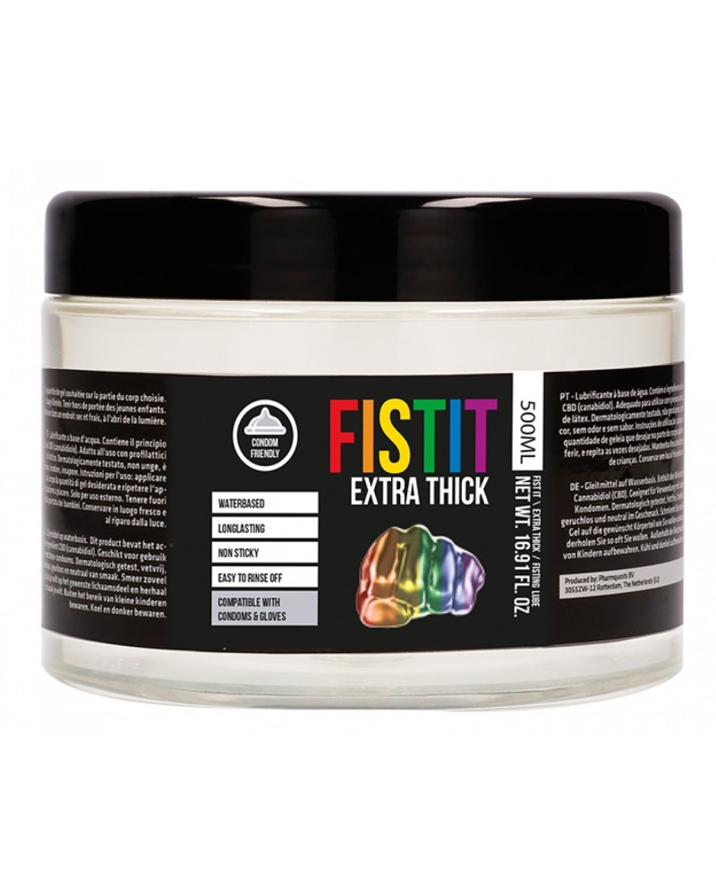 Lubrifiant Eau Fist It extra Thick Rainbow 500ml