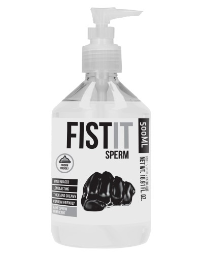 Lubrifiant Aspect Sperme Fist It - Bouteille Pompe 500ml