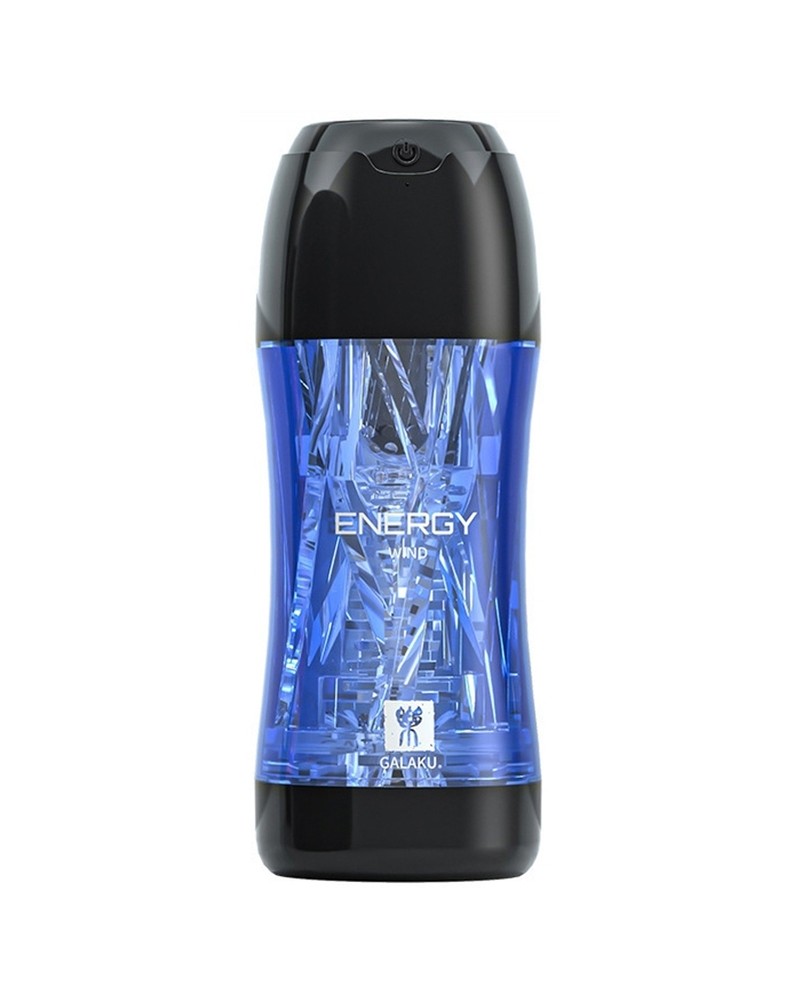 Masturbateur vibrant Energy Bleu Masturbateur vibrant Energy Bleu