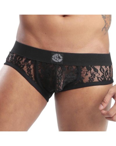 Slip en dentelle Jacob Noir