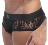 Slip en dentelle Jacob Noir