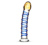 Dildo en Verre n° 01 - 17.5 x 3.5 cm