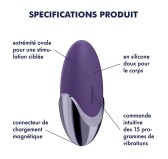 Stimulateur clitoridien Purple Pleasure - Satisfyer Stimulateur clitoridien Purple Pleasure - Satisfyer