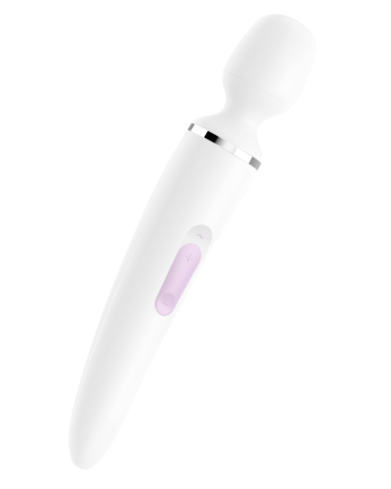 Masseur Wand-er Women Blanc - Tête 78mm Masseur Wand-er Women Blanc - Tête 78mm